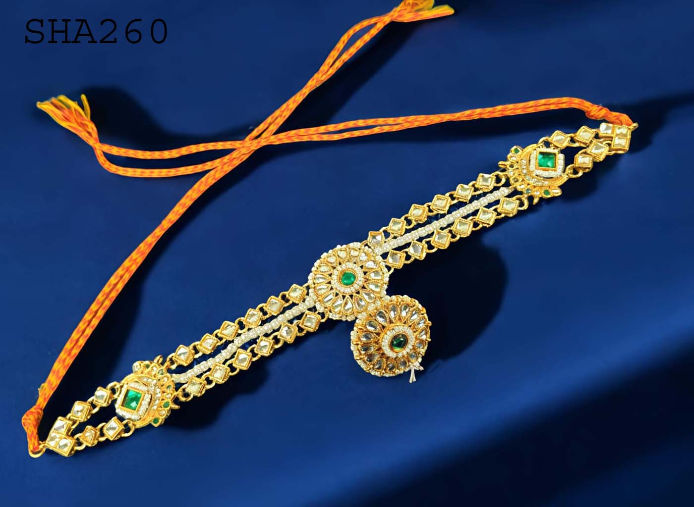 RAJASTHANI RAJWADI Sheeshphool RAKHDI FOR WOMEN