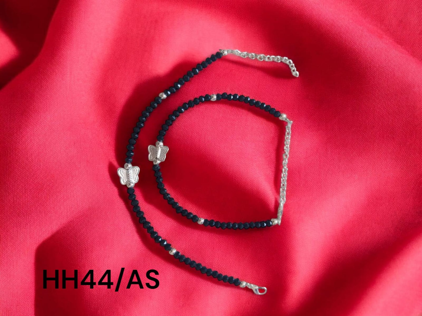 Silver plated anklet payal for Women and Girls
