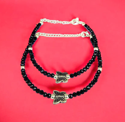 Silver plated anklet payal for Women and Girls