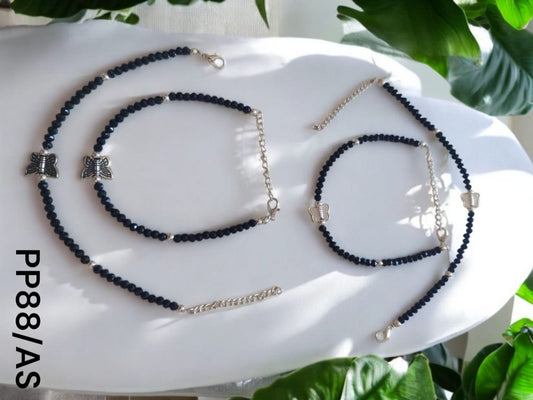 Silver plated anklet payal COMBO for Women and Girls