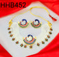 Rajasthani rajwadi traditional Peacock Moti Choker Set for Women