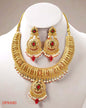 Rajasthani Traditional Pink Kundan Choker Necklace Set with Earrings for women