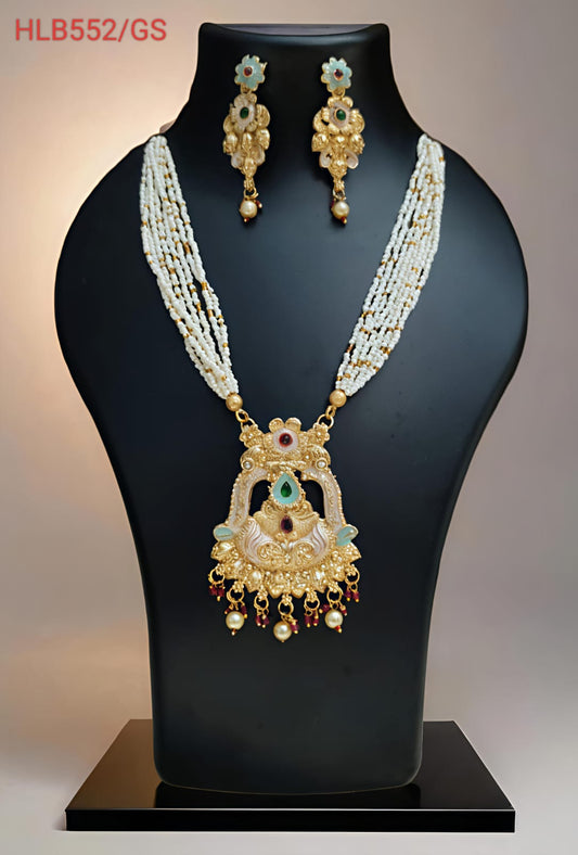 Rajasthani meenakari jewellery set for Women