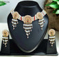 Rajasthani multy colour meenakari round chik / choker set for Women