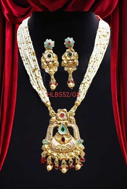 Rajasthani meenakari jewellery set for Women